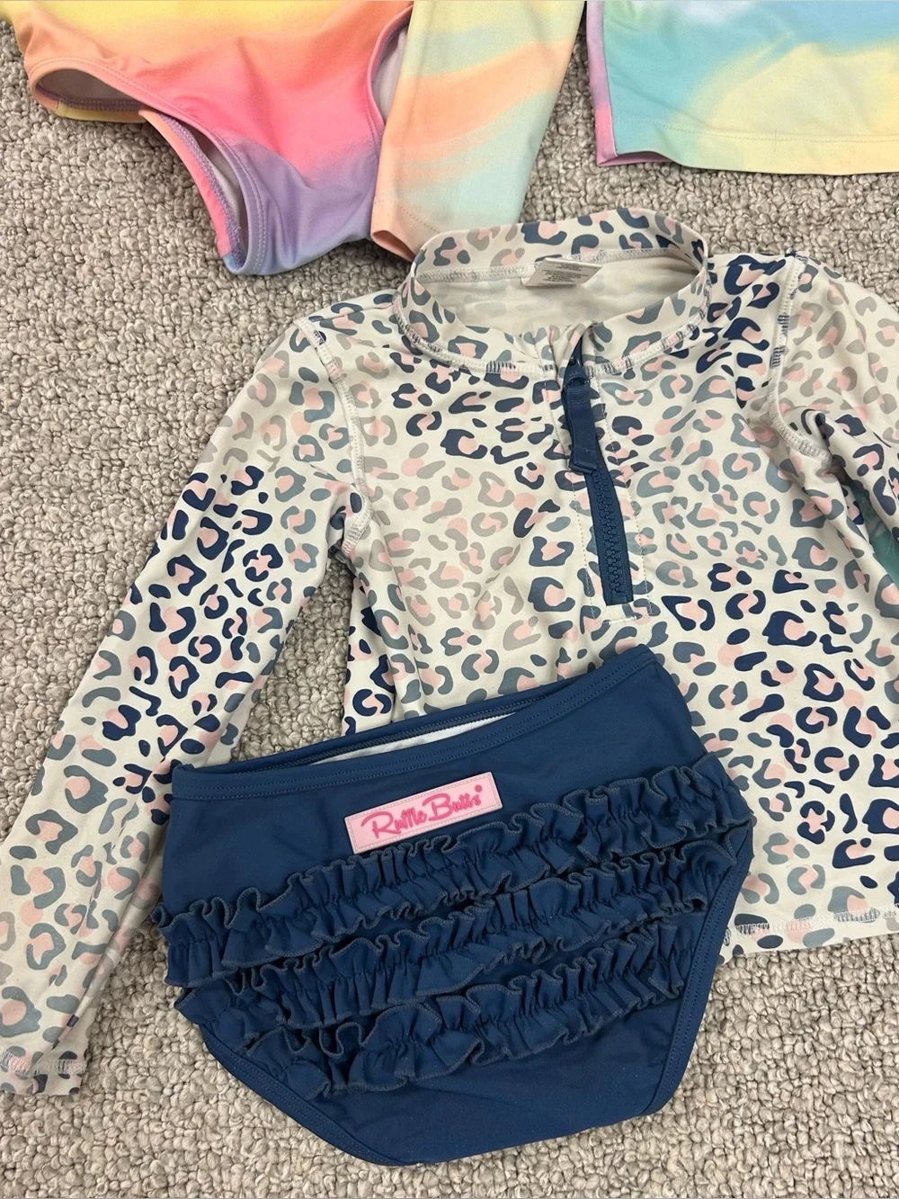 15 Piece Toddler Girl’s Size 4T Swimsuit Bundle